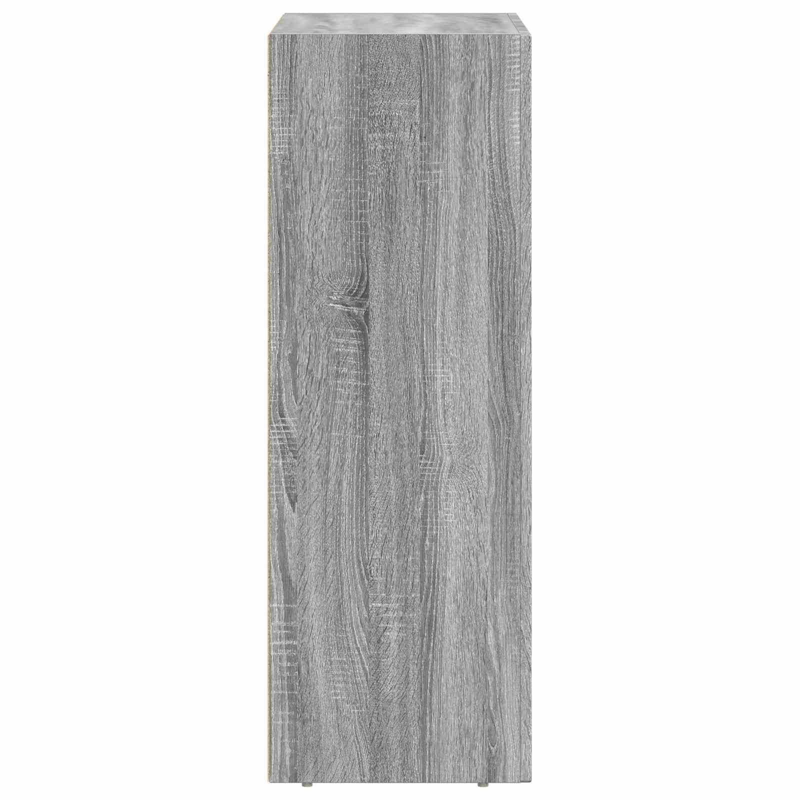 Bufet Gri Sonoma 59 x 35 x 100,5 cm Lemn compozit — imaginea 7