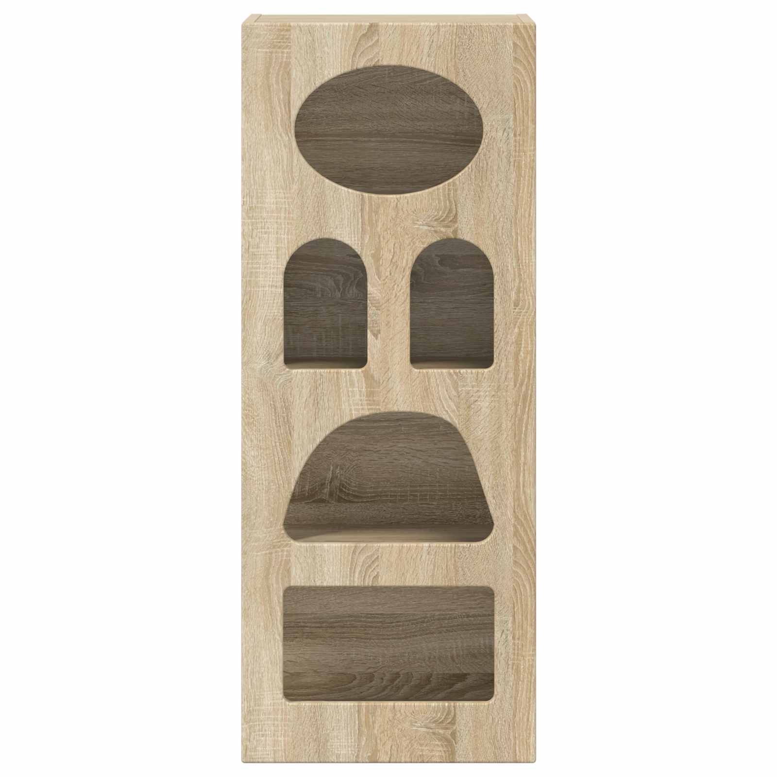 Bufet Stejar Sonoma 40 x 35 x 100,5 cm Lemn compozit — imaginea 6
