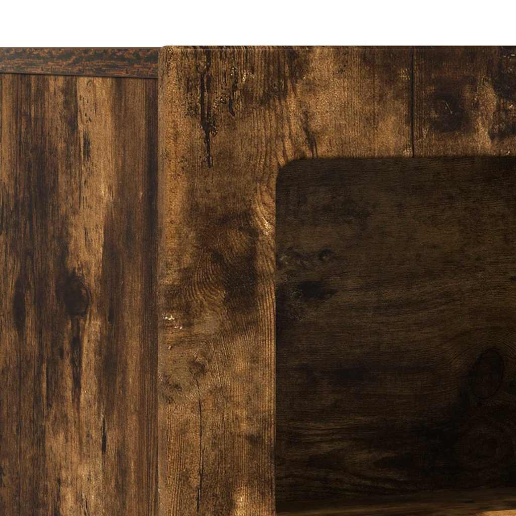Bufet Stejar fumuriu 80.5 x 35 x 59 cm Lemn compozit — imaginea 10