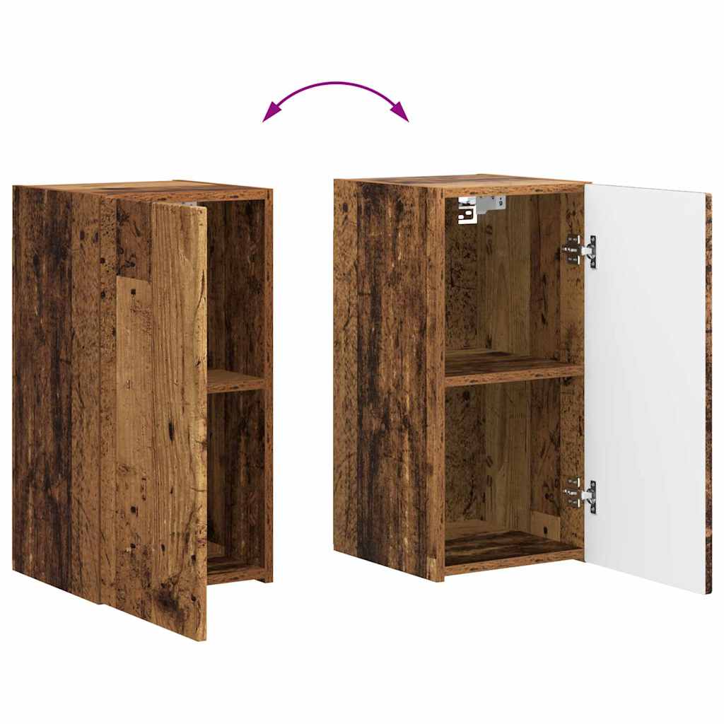 Dulap TV de perete Lemn Vechi 30 x 31 x 60 cm Lemn compozit — imaginea 13