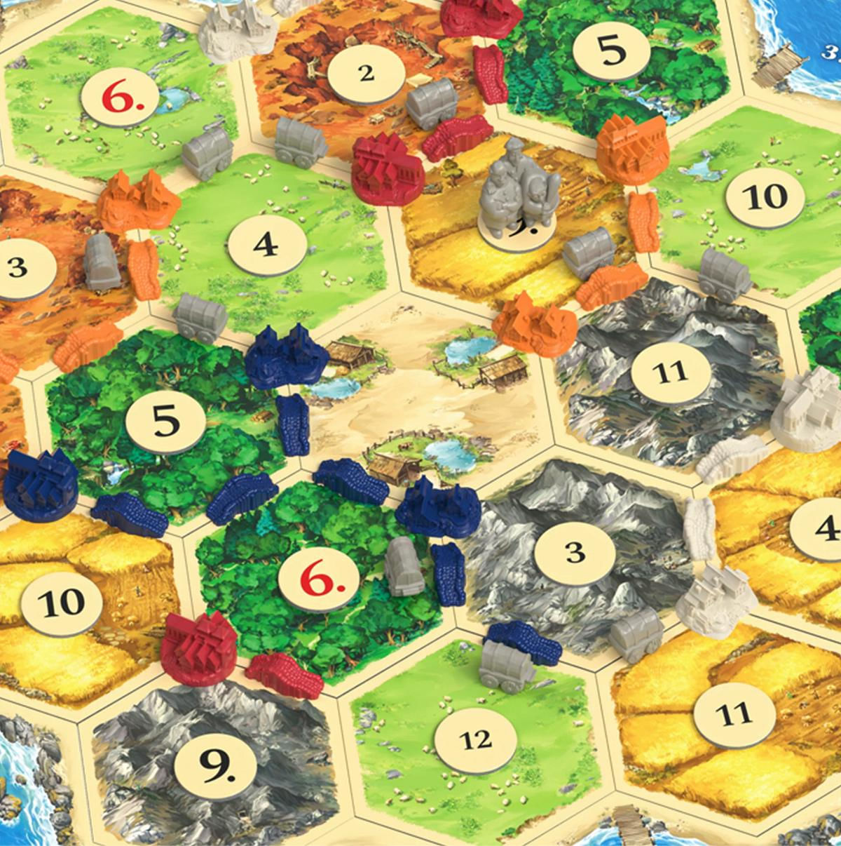 Joc de societate Catan Negustori si Barbari extensie (2025)