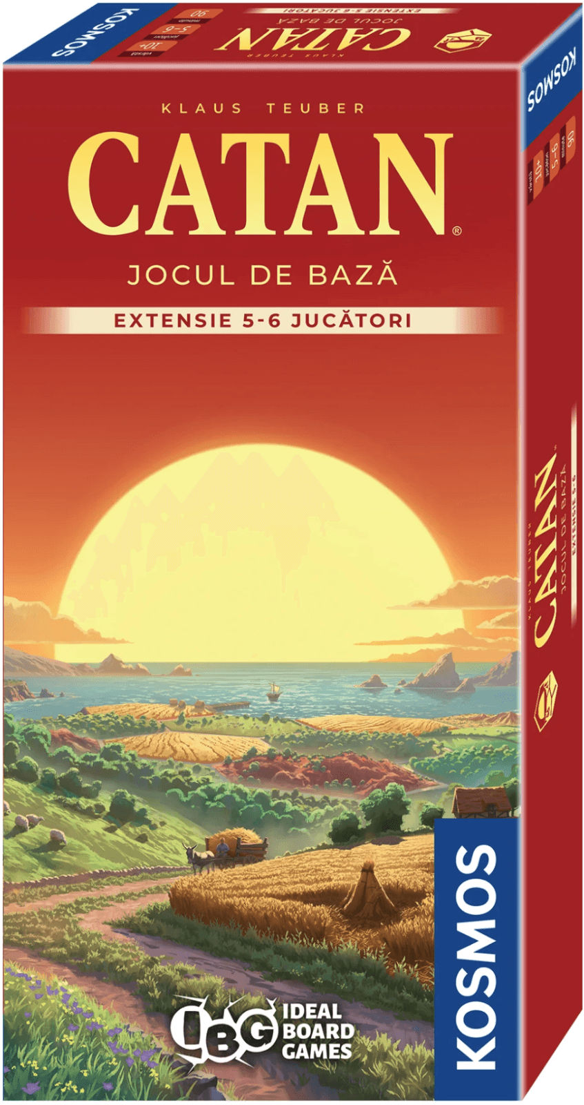 Joc de societate Catan Extensie 5-6 jucatori – Jocul de baza (Editia 2025)