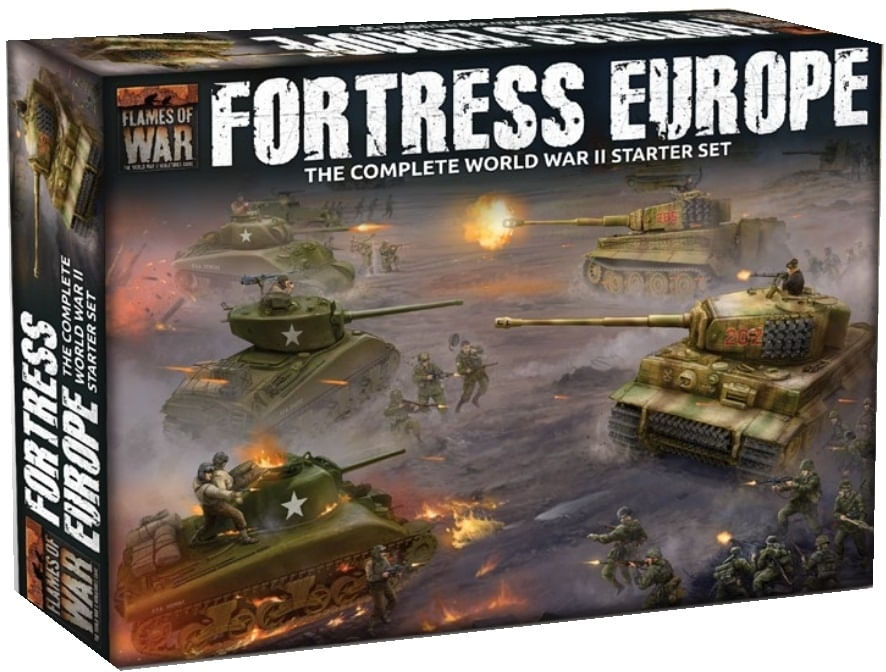 Joc de societate Flames of War Fortress Europe Starter Set