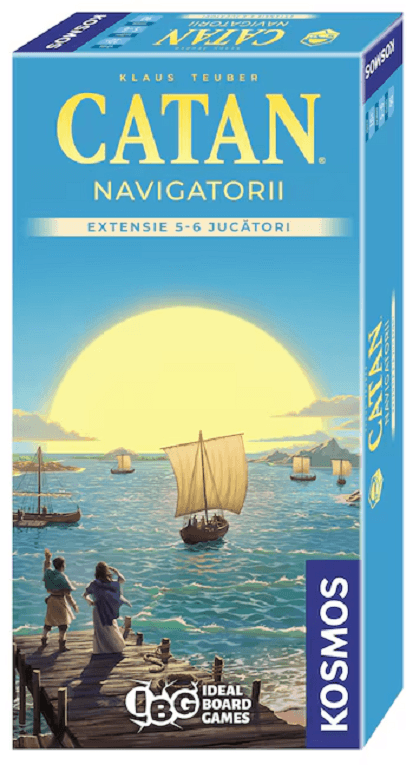 Joc de societate Catan Navigatorii – Extensie 5/6 jucatori (Editia 2025)