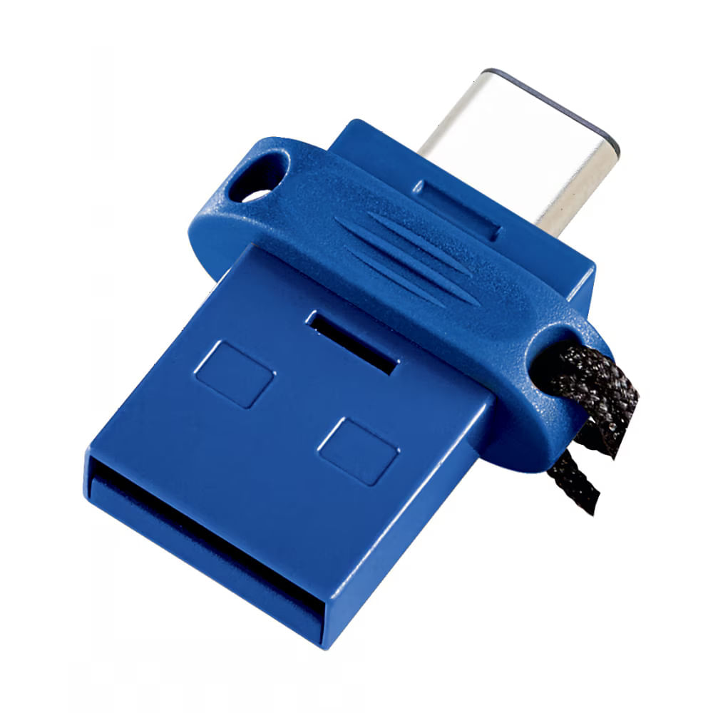 Stick Memorie Verbatim, Conectivitate Dubla USB-C/USB-A, 32GB, Albastru