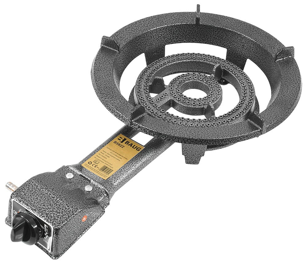 Aragaz portabil cu gaz din fonta, Notig Tools, 8.5 kW, B5822