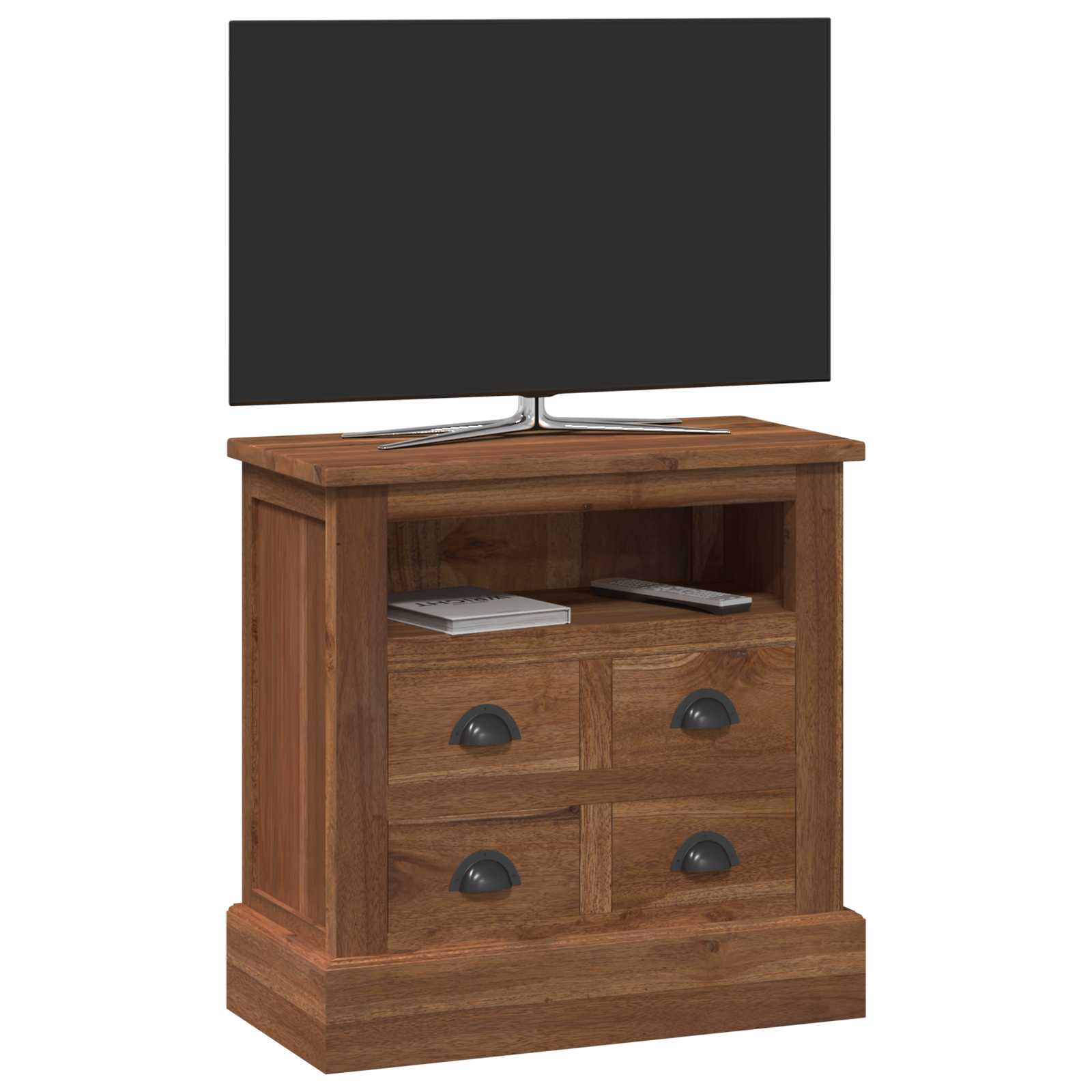 Dulap de depozitare Maro 60 x 30 x 60 cm Lemn solid de tec — imaginea 3