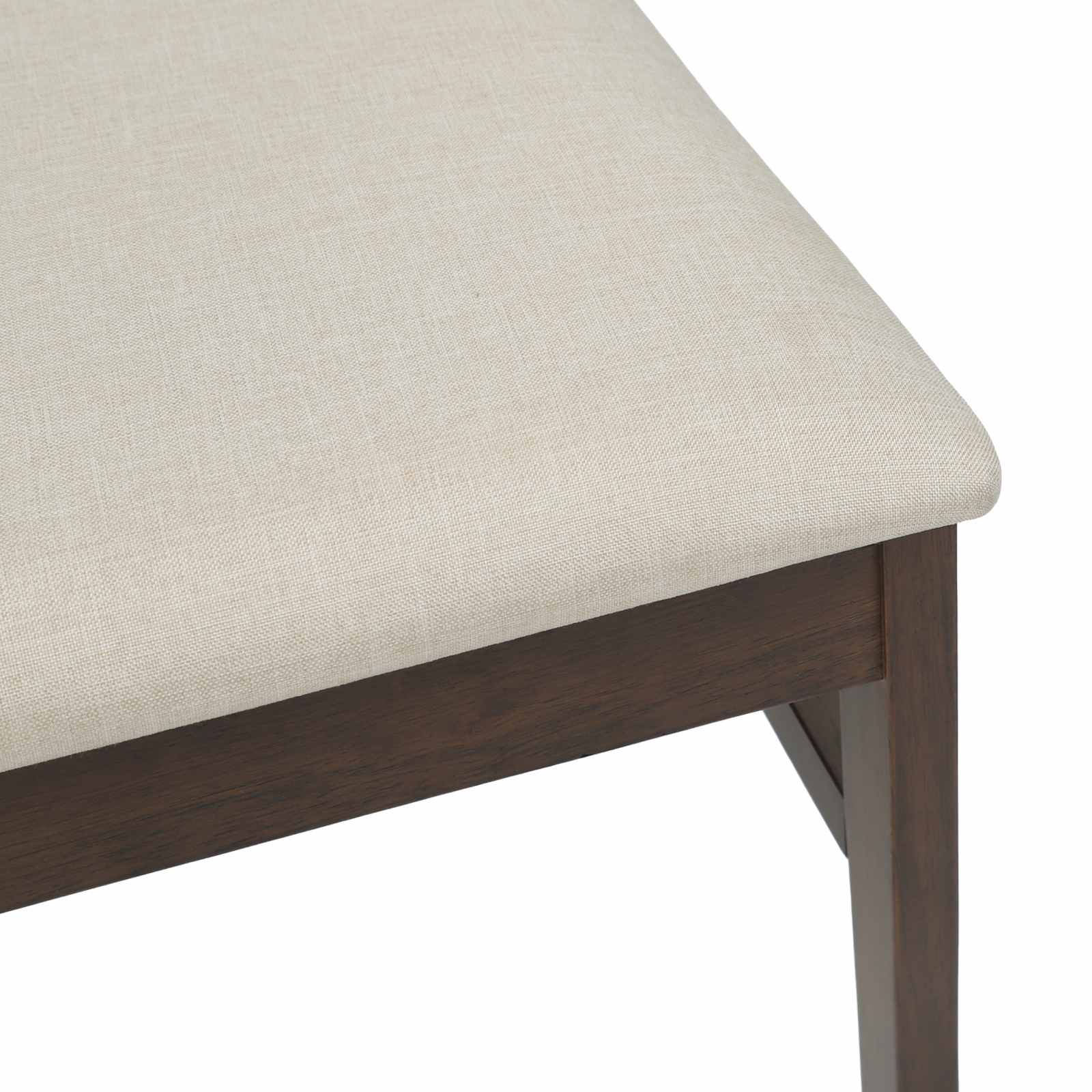 Scaun de sufragerie 2 pcs Maro deschis si deschis — imaginea 8