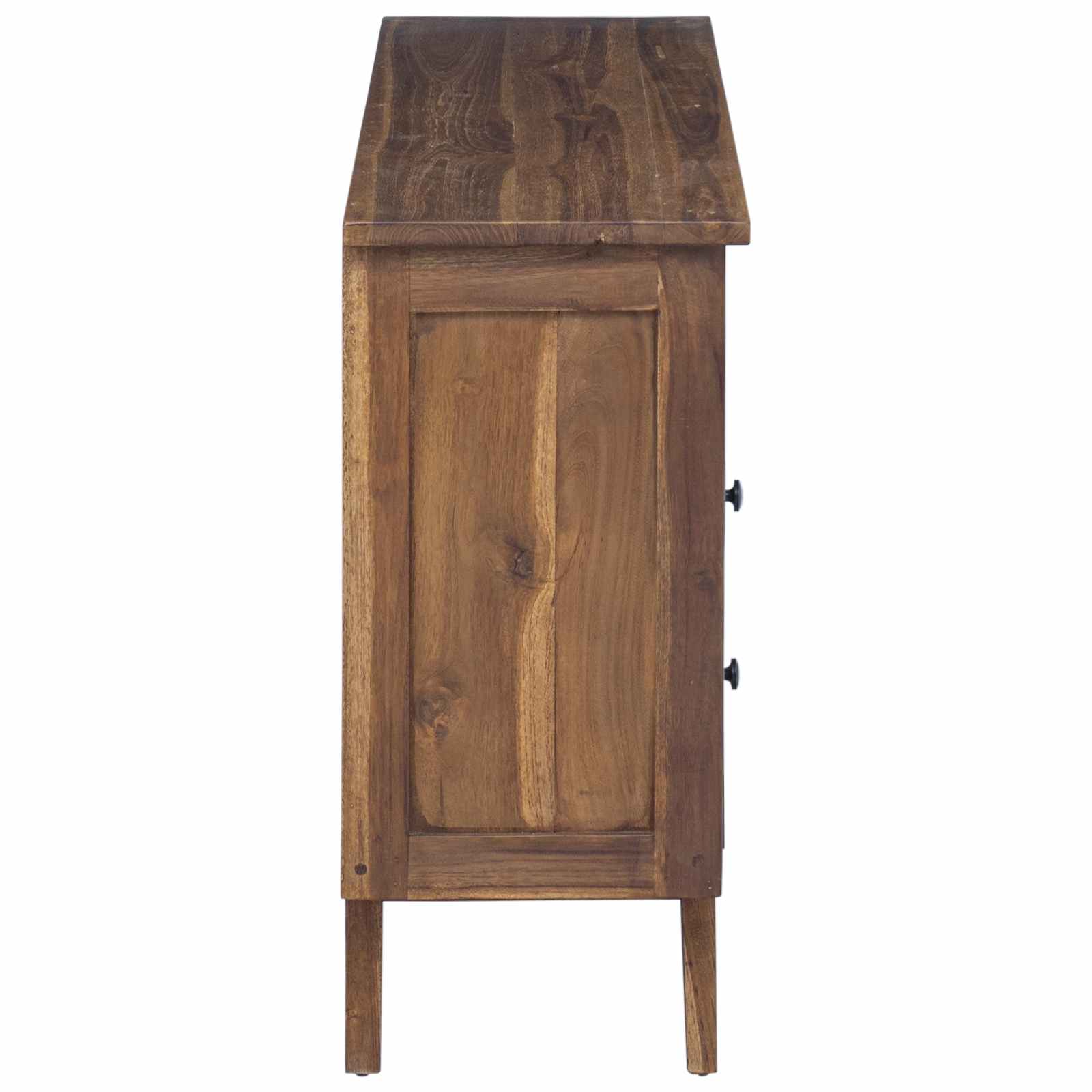 Bufet cu sertar Maro 100 x 30 x 68 cm Lemn solid de tec — imaginea 7