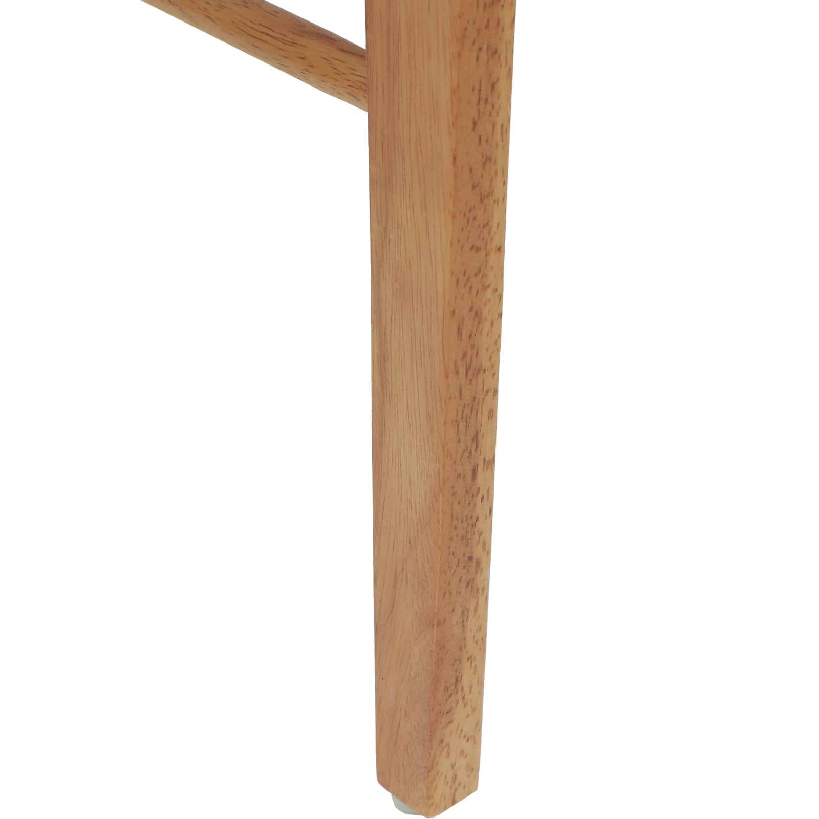 Scaun de sufragerie 2 pcs Natural si deschis — imaginea 10
