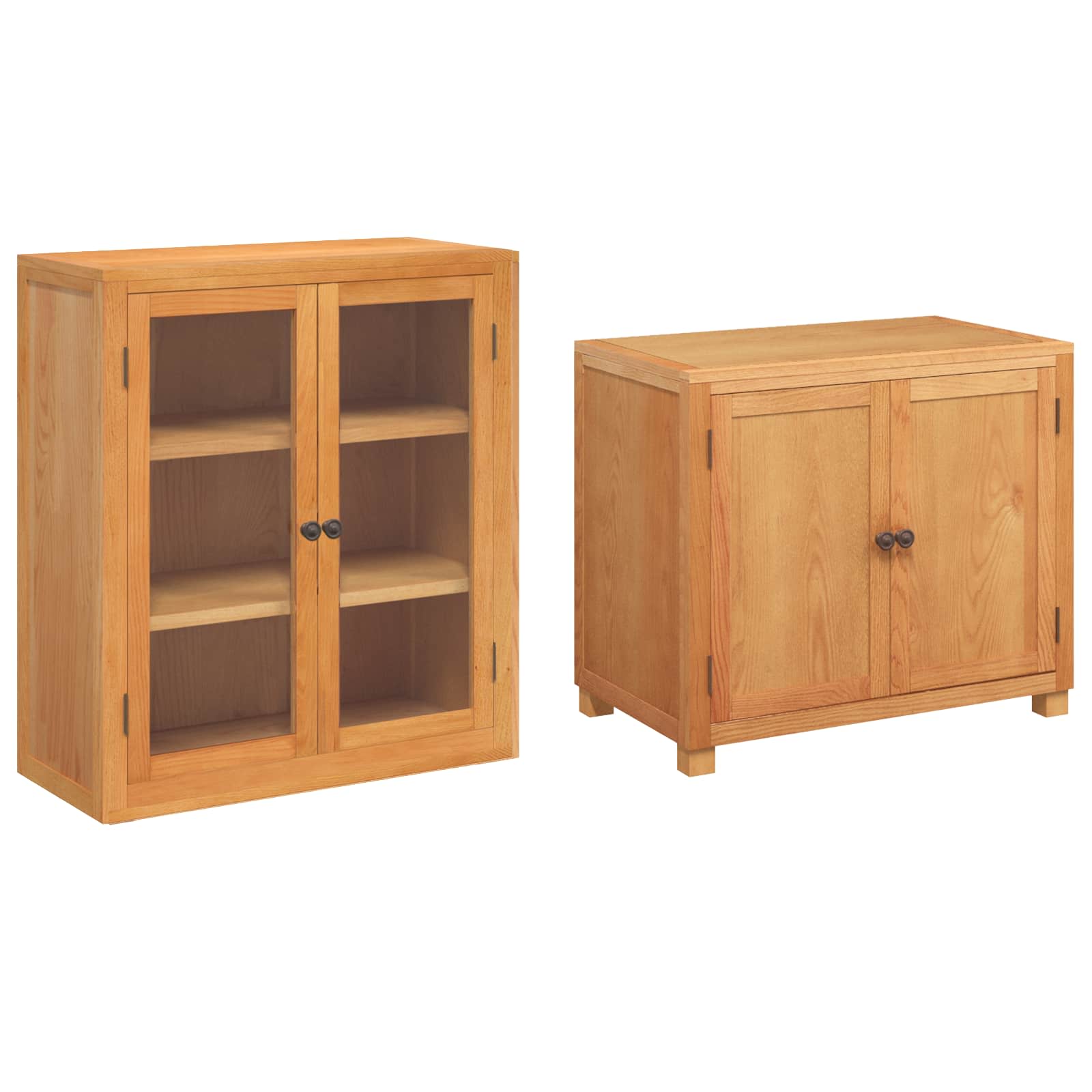 Set de Mobilier pentru Depozitare cu usa Maro Lemn compozit — imaginea 5