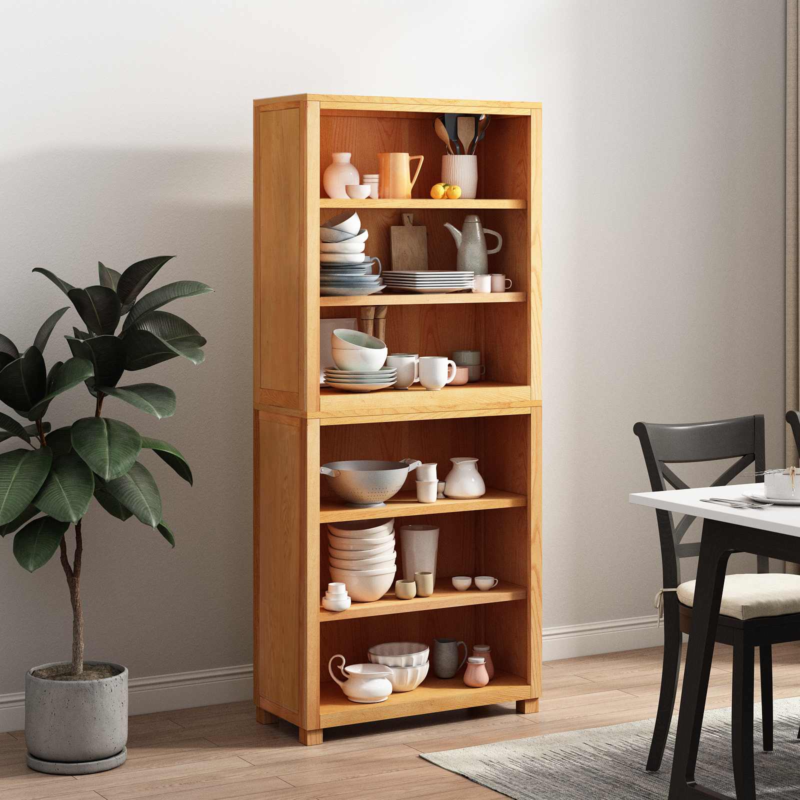 Set de Mobilier pentru Depozitare Maro Lemn compozit — imaginea 4