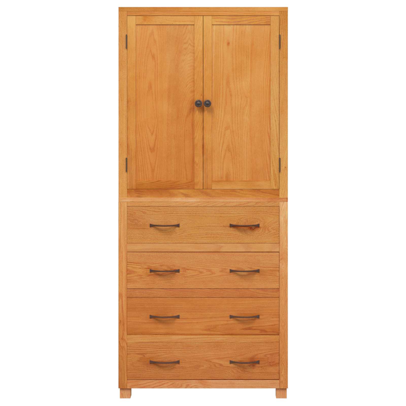 Set de Mobilier pentru Depozitare cu sertar Maro Lemn compozit — imaginea 7