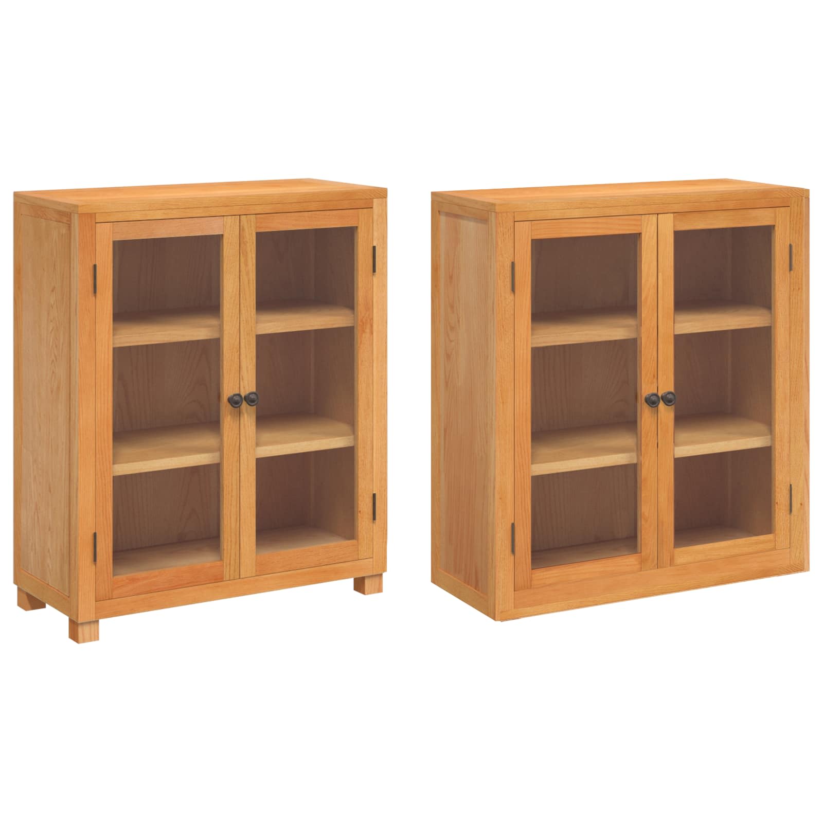 Set de Mobilier pentru Depozitare cu usa Maro Lemn compozit — imaginea 4