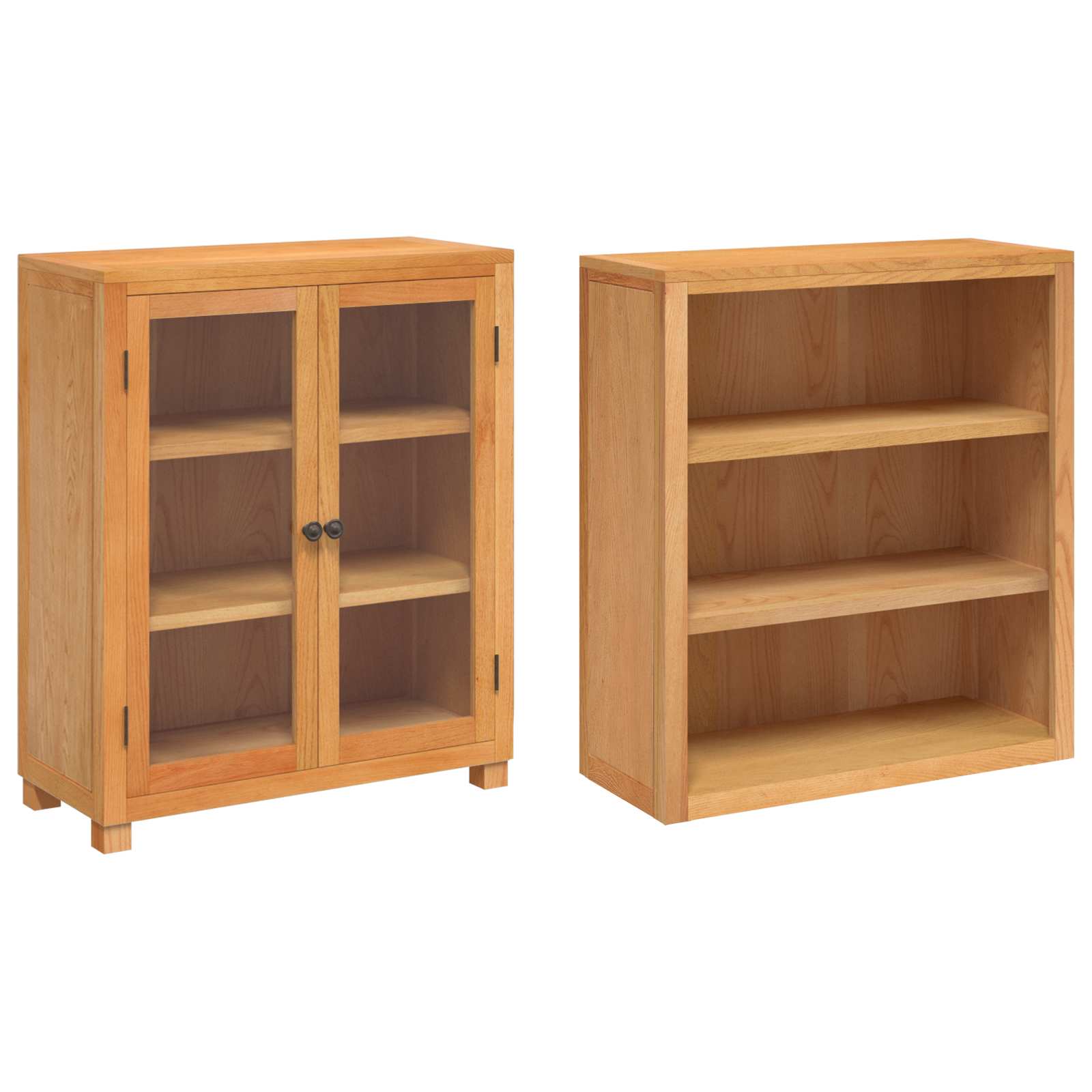 Set de Mobilier pentru Depozitare cu usa Maro Lemn compozit — imaginea 5