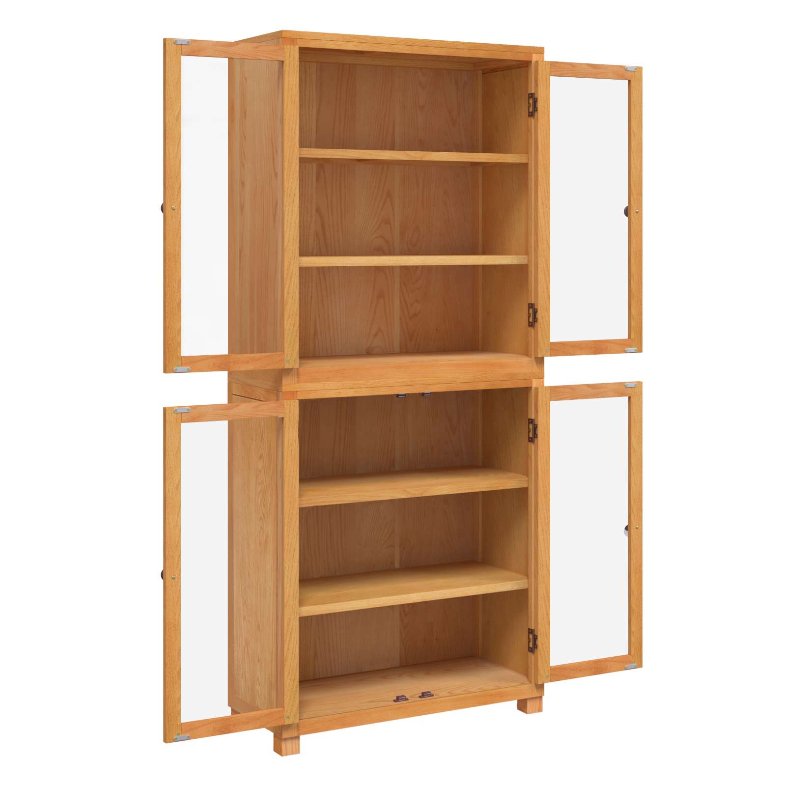 Set de Mobilier pentru Depozitare cu usa Maro Lemn compozit — imaginea 5