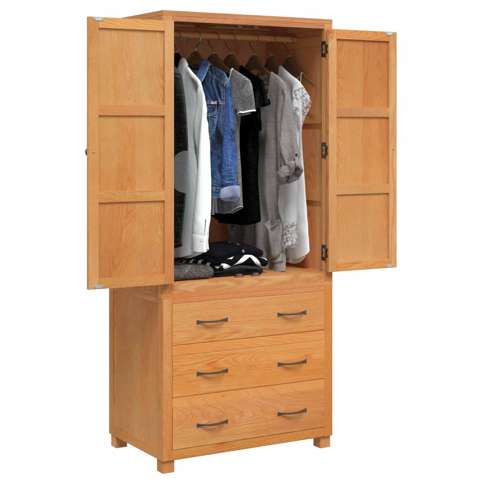 Set de Mobilier pentru Depozitare cu sertar Maro Lemn compozit — imaginea 3