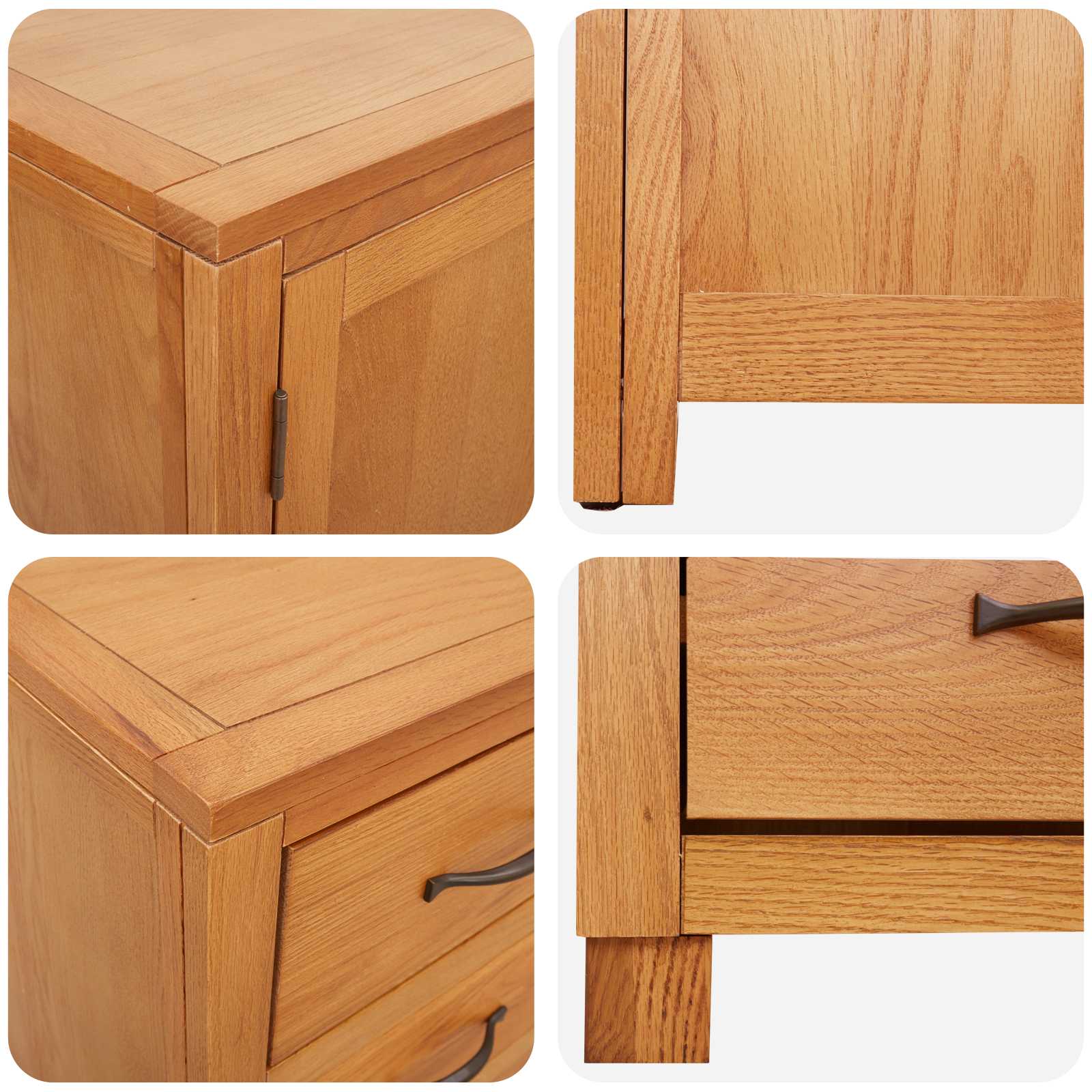 Set de Mobilier pentru Depozitare cu sertar Maro Lemn compozit — imaginea 10