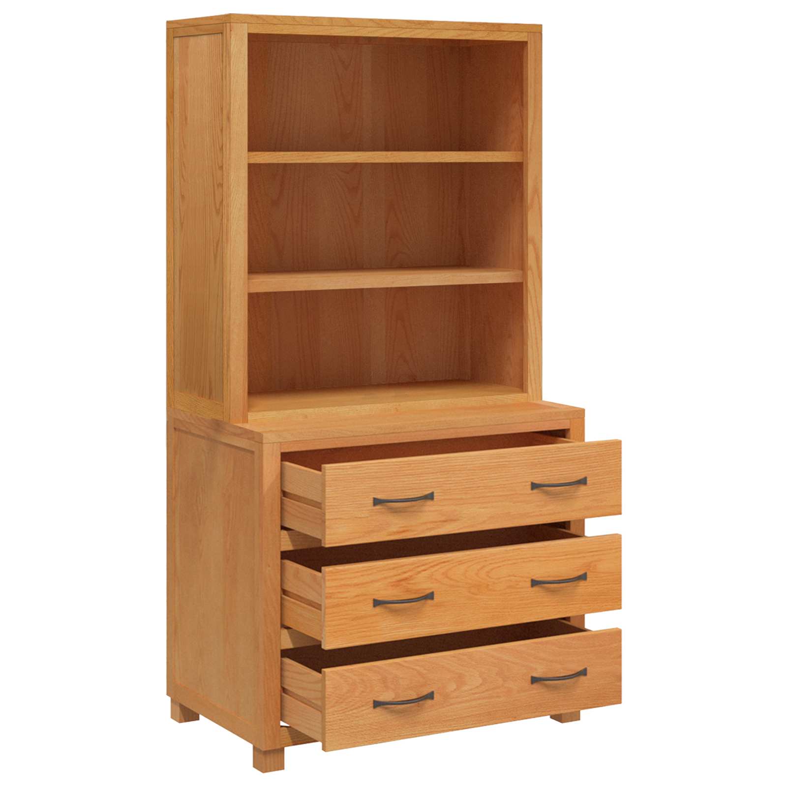 Set de Mobilier pentru Depozitare cu sertar Maro Lemn compozit — imaginea 6