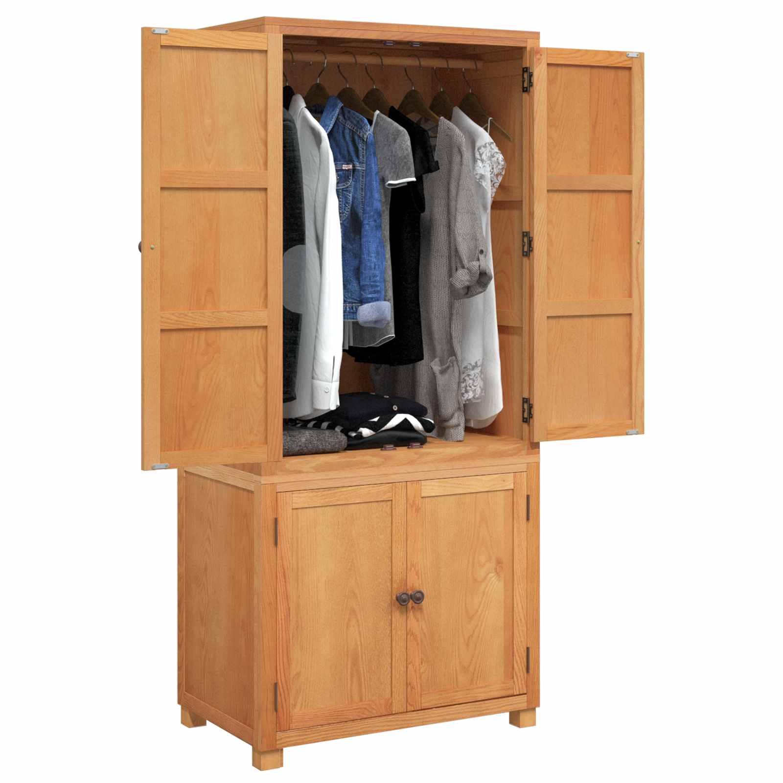 Set de Mobilier pentru Depozitare cu usa Maro Lemn compozit — imaginea 3