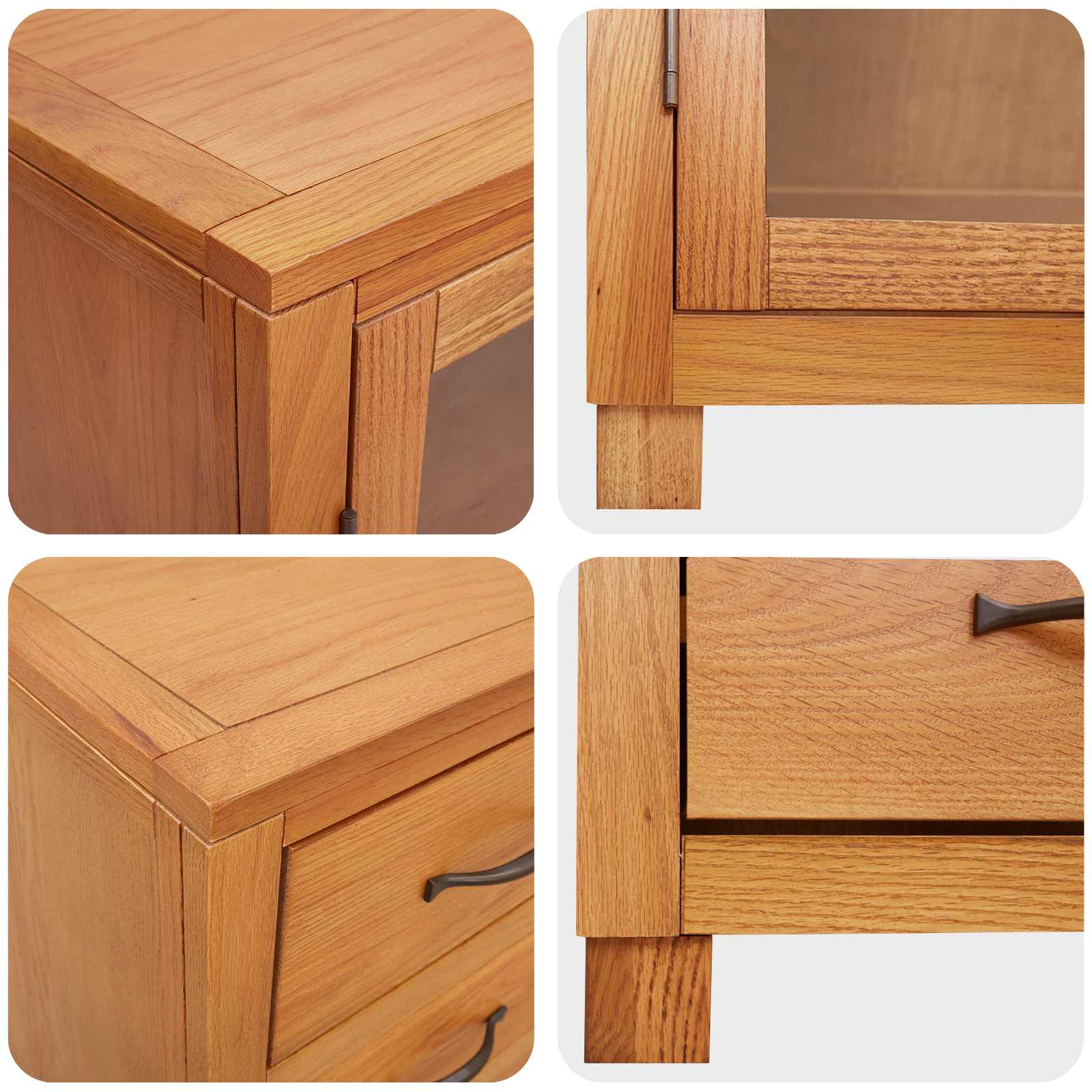 Set de Mobilier pentru Depozitare cu sertar Maro Lemn compozit — imaginea 10
