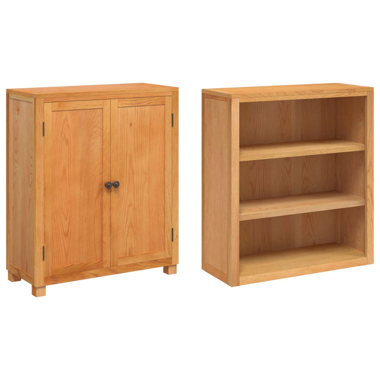 Set de Mobilier pentru Depozitare cu usa Maro Lemn compozit — imaginea 5