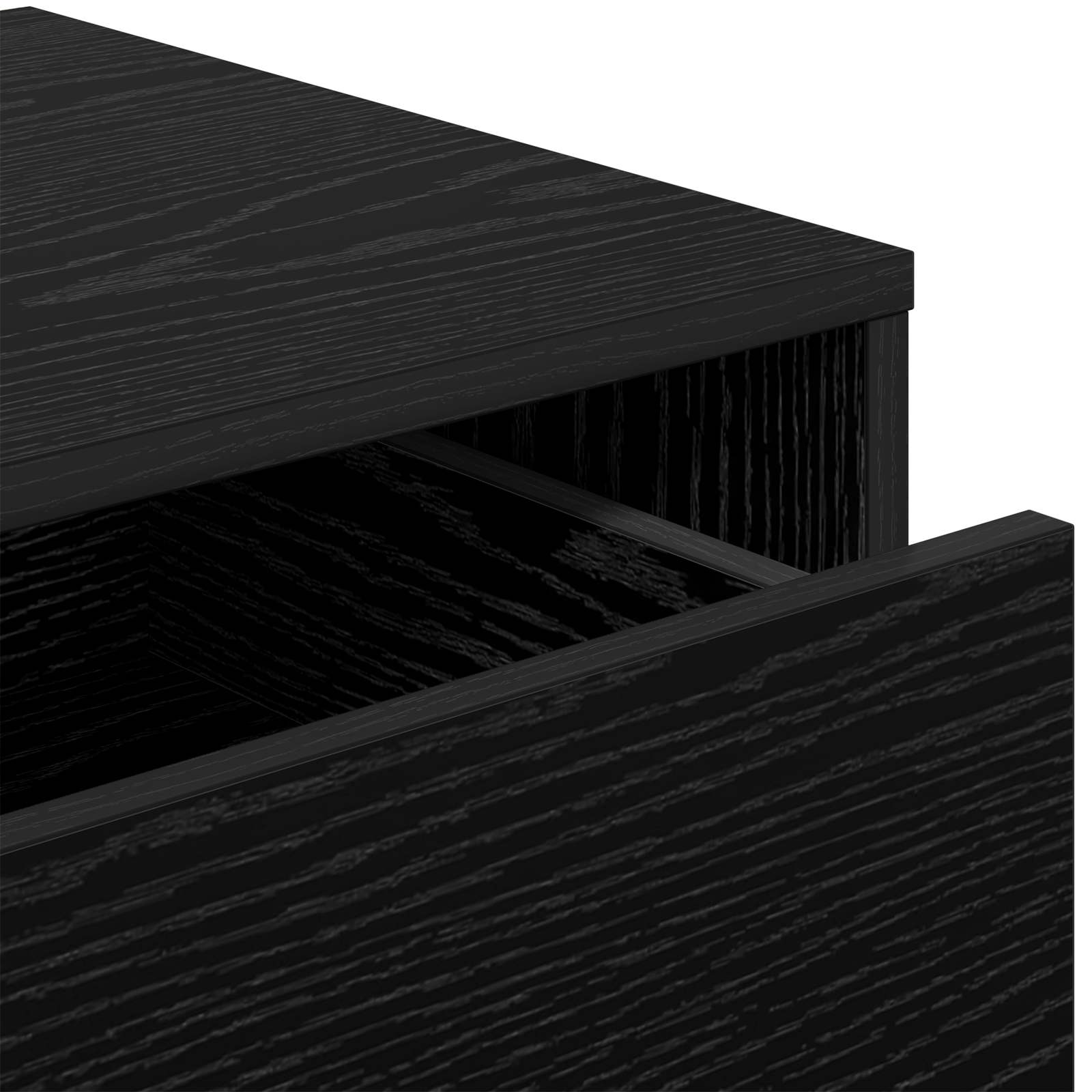Dulap cu sertare Stejar Negru 41 x 40 x 58 cm Lemn compozit — imaginea 8
