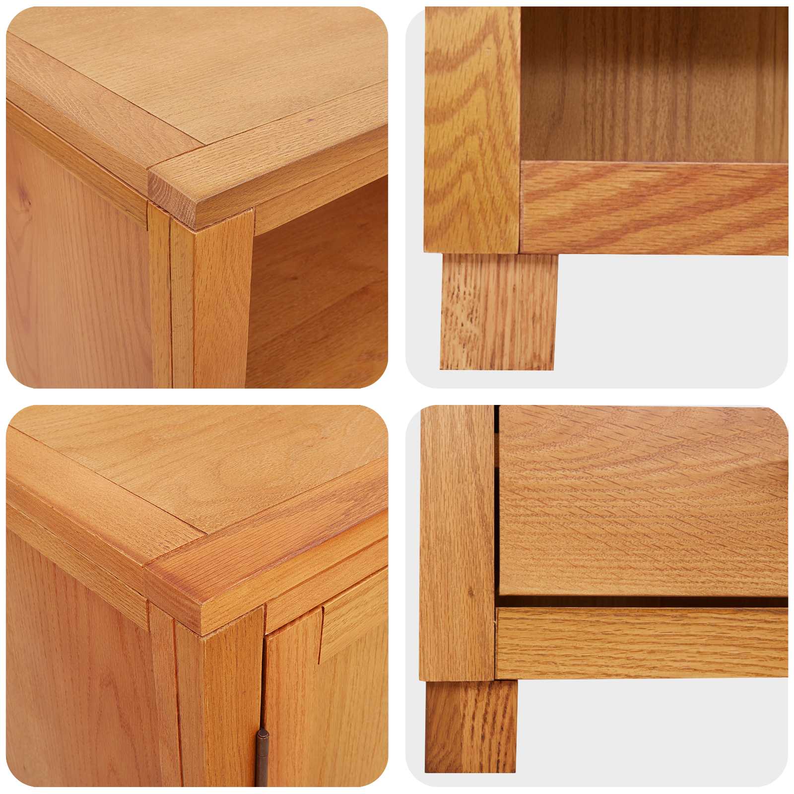 Set de Mobilier pentru Depozitare cu usa Maro Lemn compozit — imaginea 10