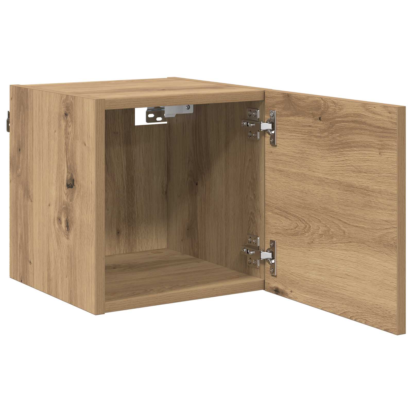 Cabinet TV Stejar Artizanal 30,5 x 30 x 30 cm Lemn compozit — imaginea 5
