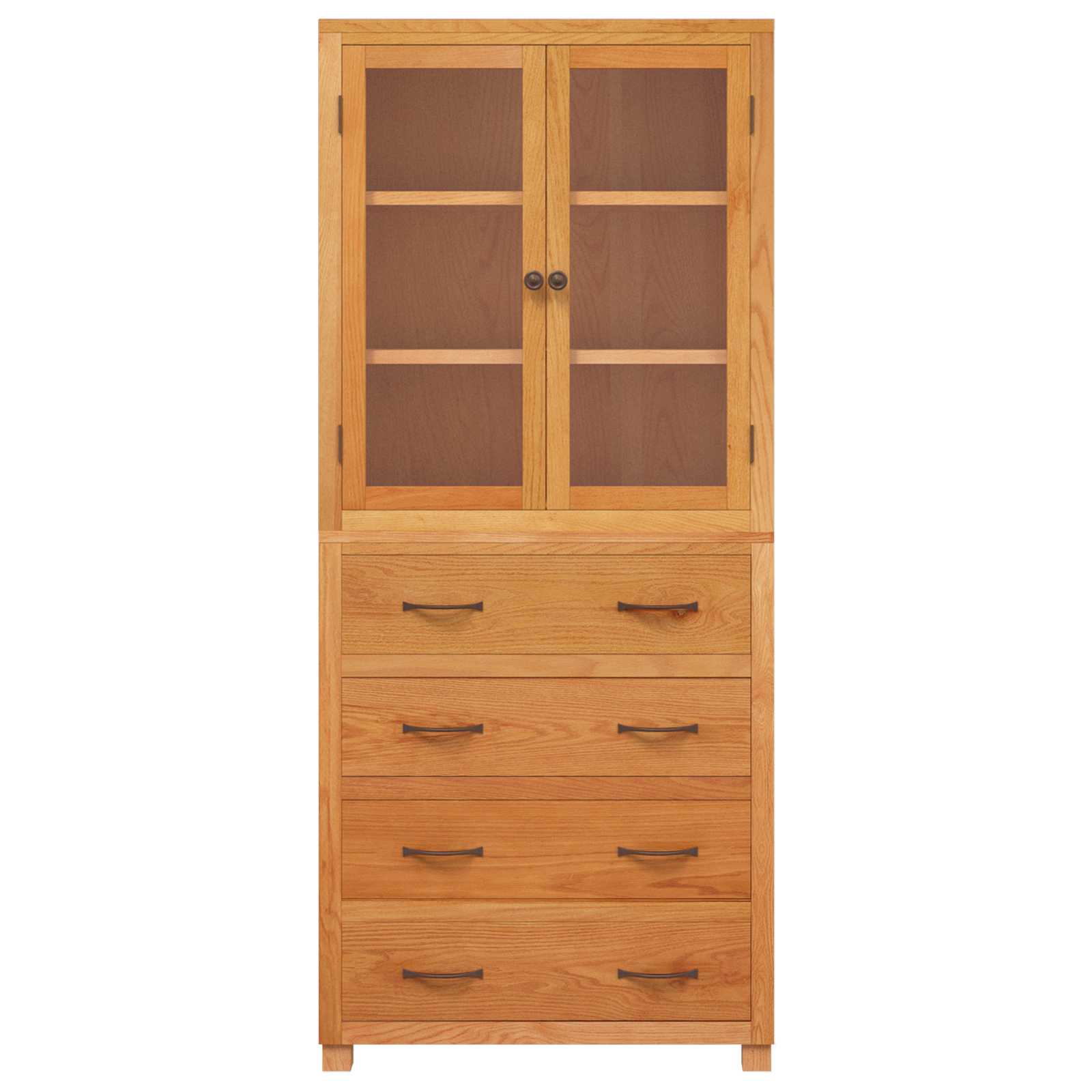 Set de Mobilier pentru Depozitare cu sertar Maro Lemn compozit — imaginea 7