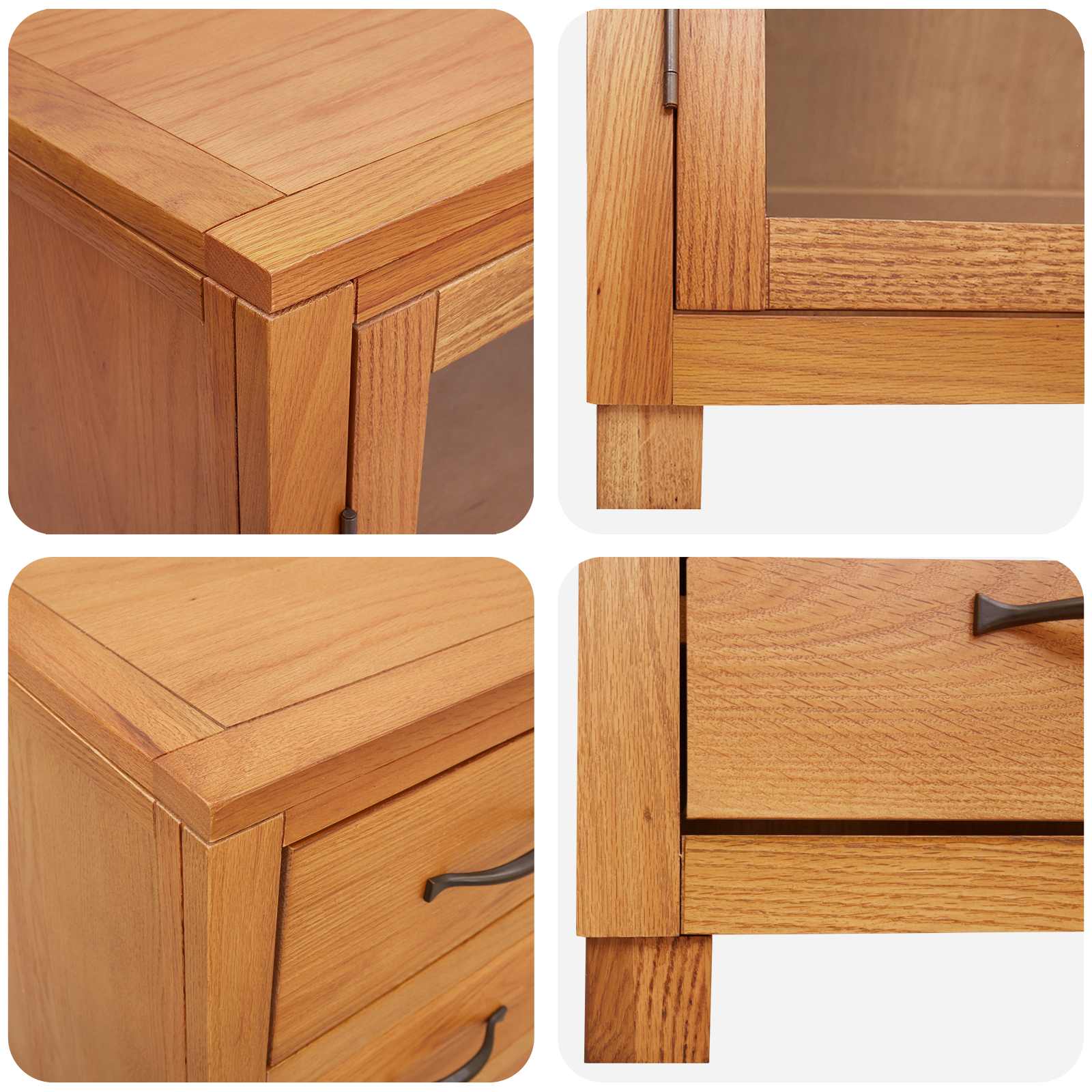 Set de Mobilier pentru Depozitare cu sertar Maro Lemn compozit — imaginea 10