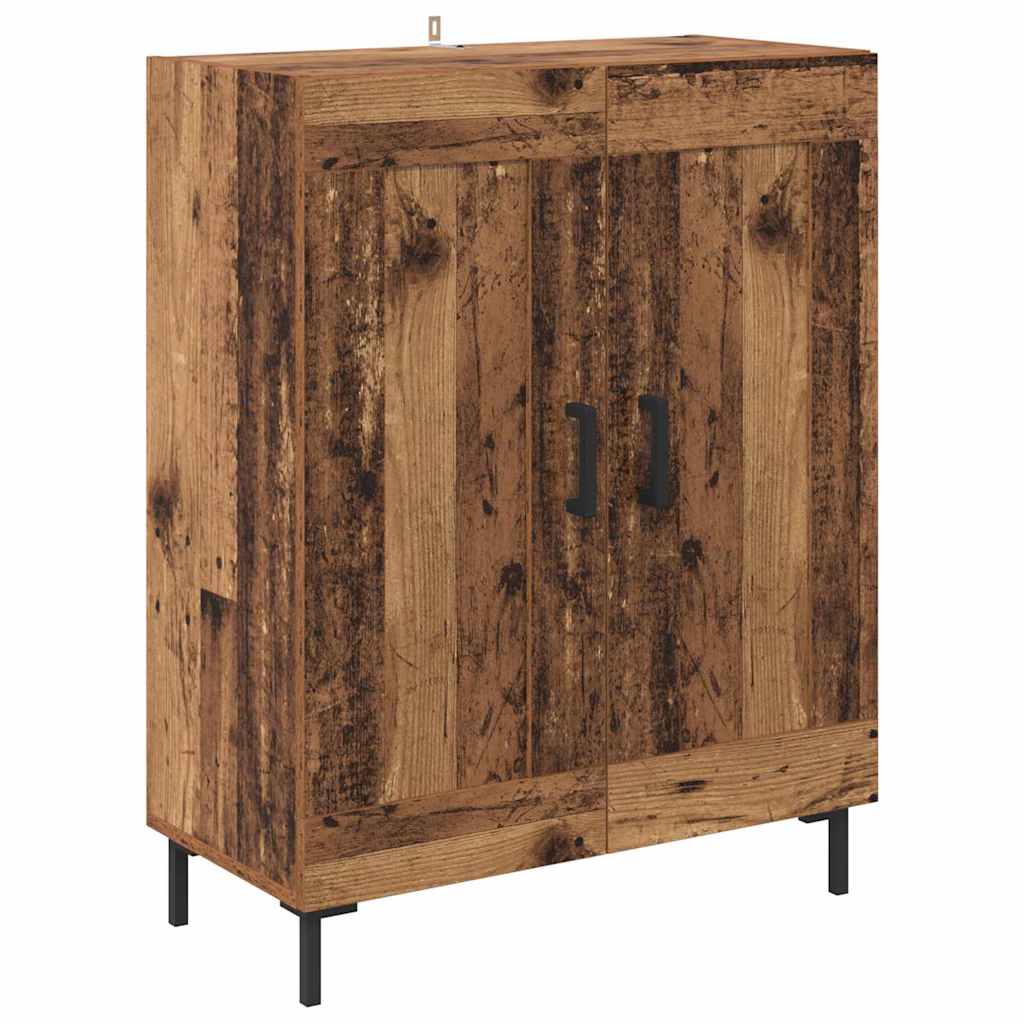 Bufet 2 pcs Lemn vechi 69,5 x 34 x 180 cm Lemn compozit — imaginea 7
