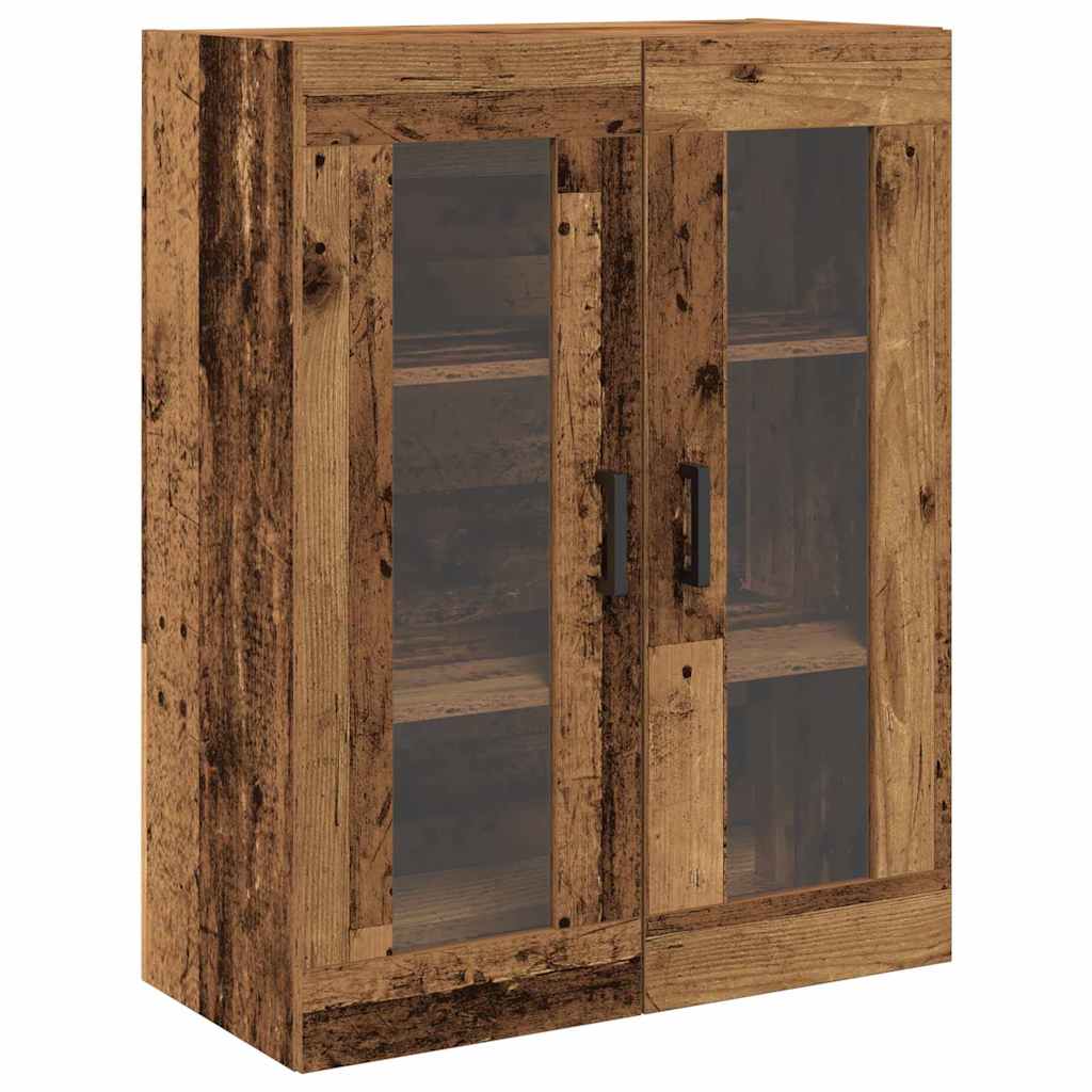 Bufet 2 pcs Lemn vechi 69,5 x 34 x 180 cm Lemn compozit — imaginea 8