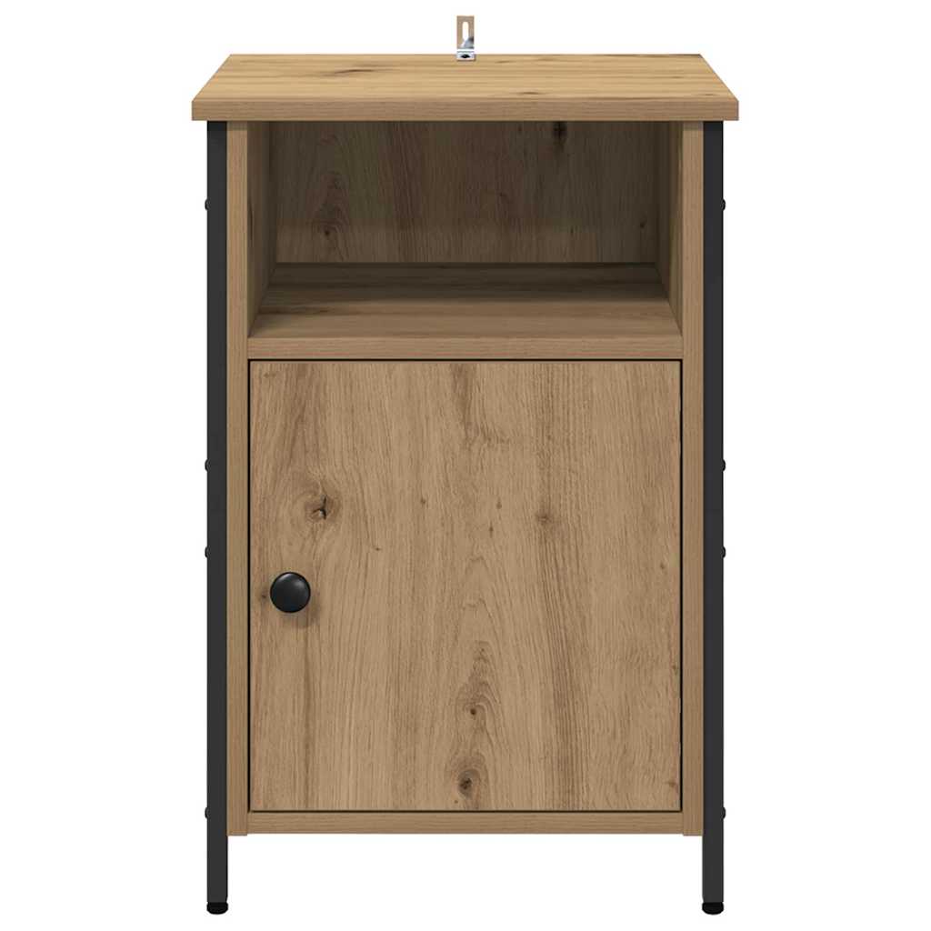 Noptiera Stejar Artizanal 40 x 42 x 60 cm Lemn compozit — imaginea 6