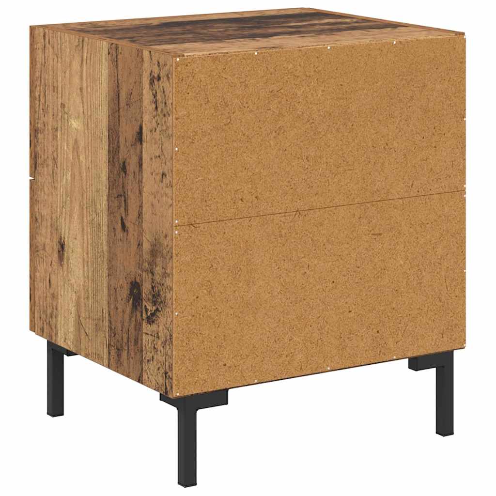 Noptiera Lemn vechi 40 x 35 x 47,5 cm Lemn compozit — imaginea 9