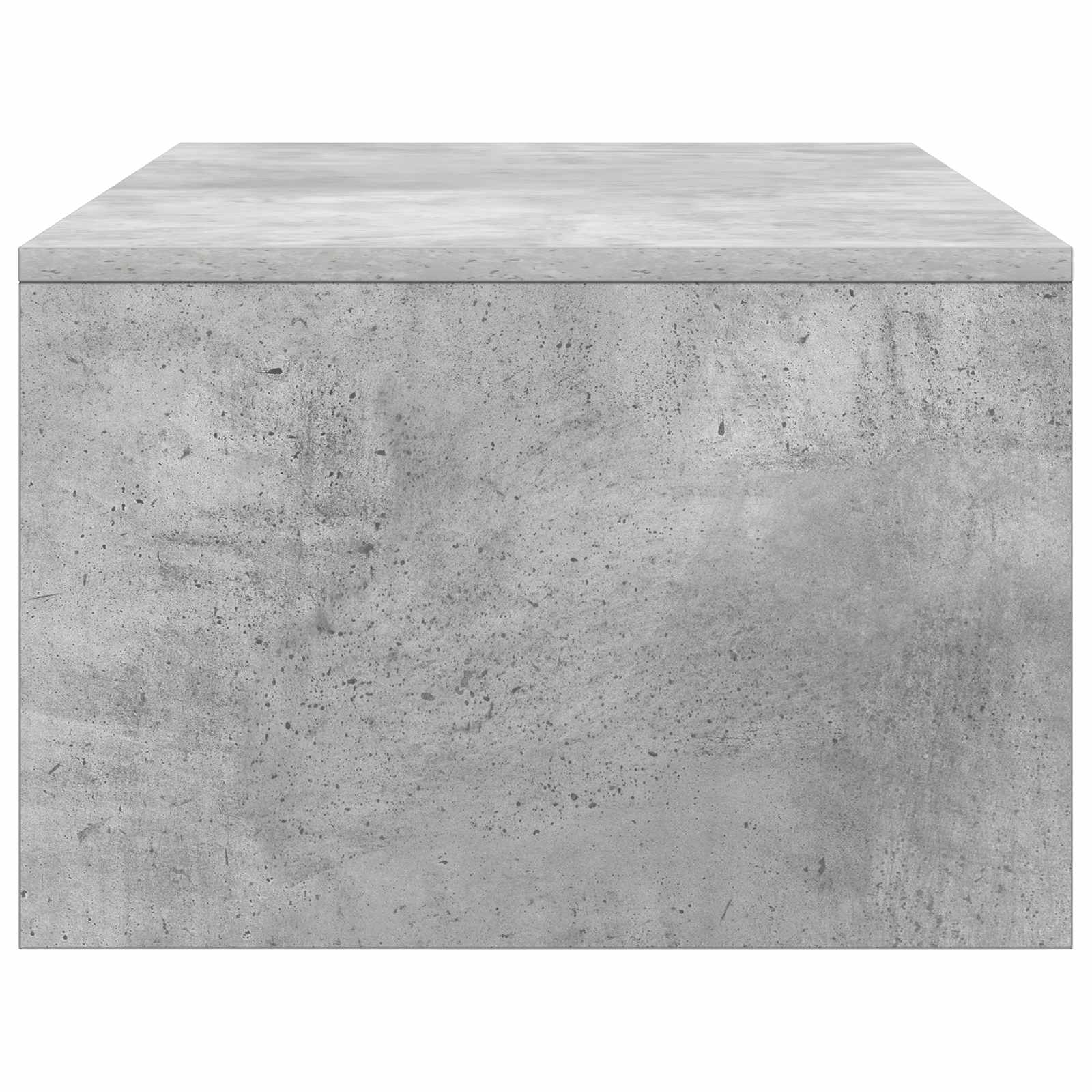 Birou montat pe perete Pe perete Gri din beton 100 x 45 x 30 cm — imaginea 6