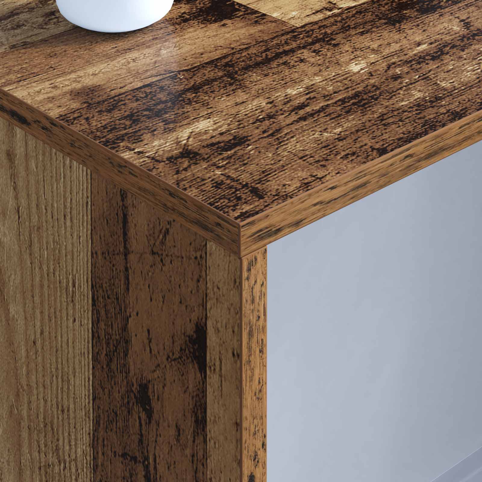 Birou montat pe perete Pe perete Lemn Vechi 100 x 45 x 30 cm — imaginea 4