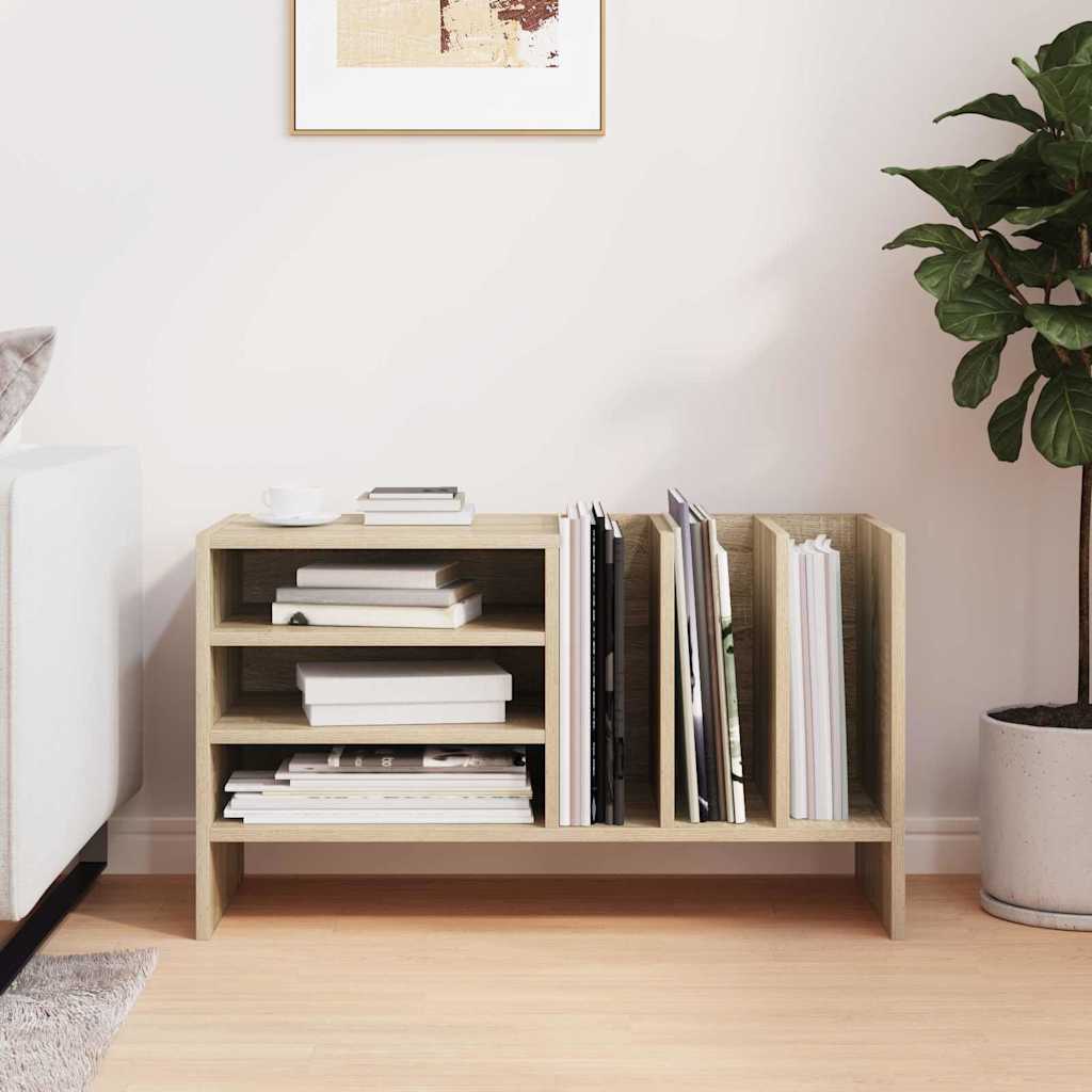 Dulap pentru discuri de vinil Stejar Sonoma 78,5 x 35 x 45 cm — imaginea 5