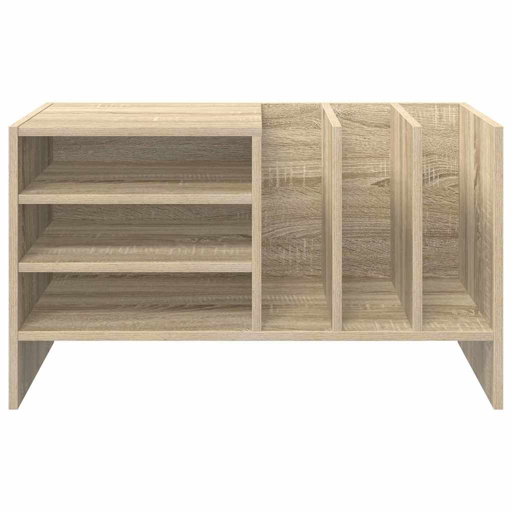 Dulap pentru discuri de vinil Stejar Sonoma 78,5 x 35 x 45 cm — imaginea 6