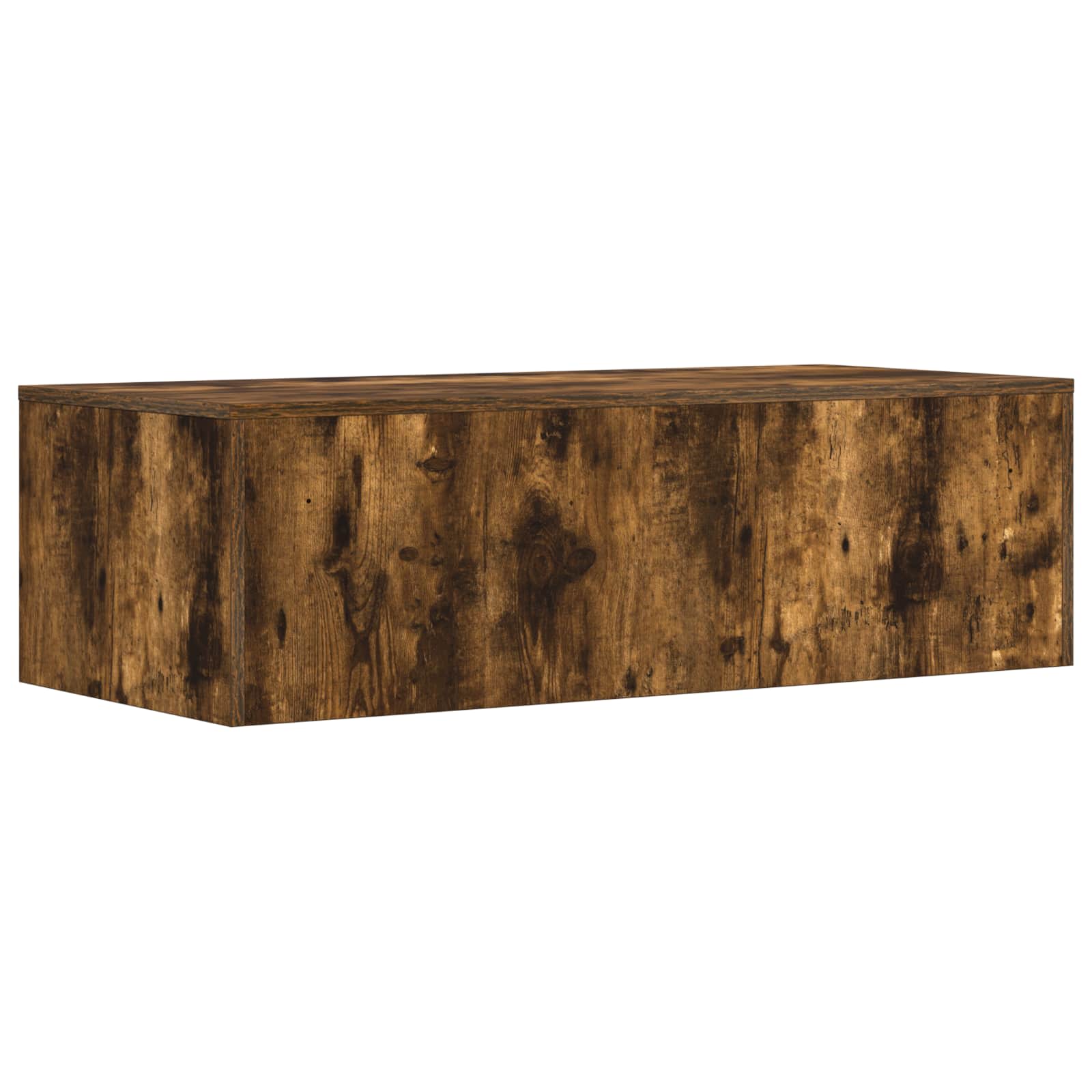 Birou montat pe perete Stejar fumuriu 100 x 45 x 30 cm — imaginea 7