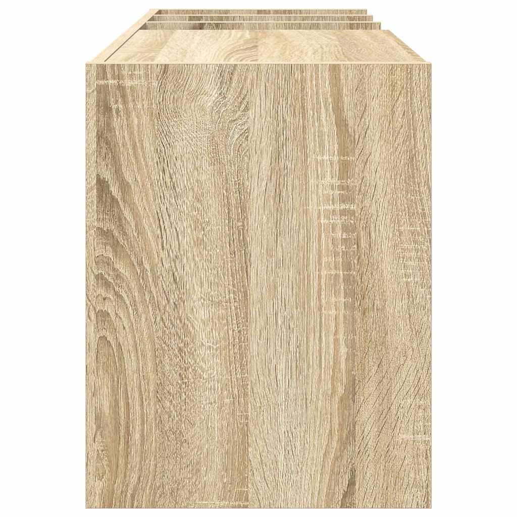 Dulap pentru discuri de vinil Stejar Sonoma 78,5 x 35 x 45 cm — imaginea 7