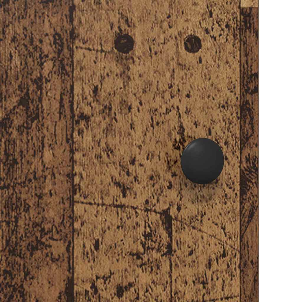 Noptiera 2 pcs Lemn vechi 40 x 42 x 60 cm Lemn compozit — imaginea 13