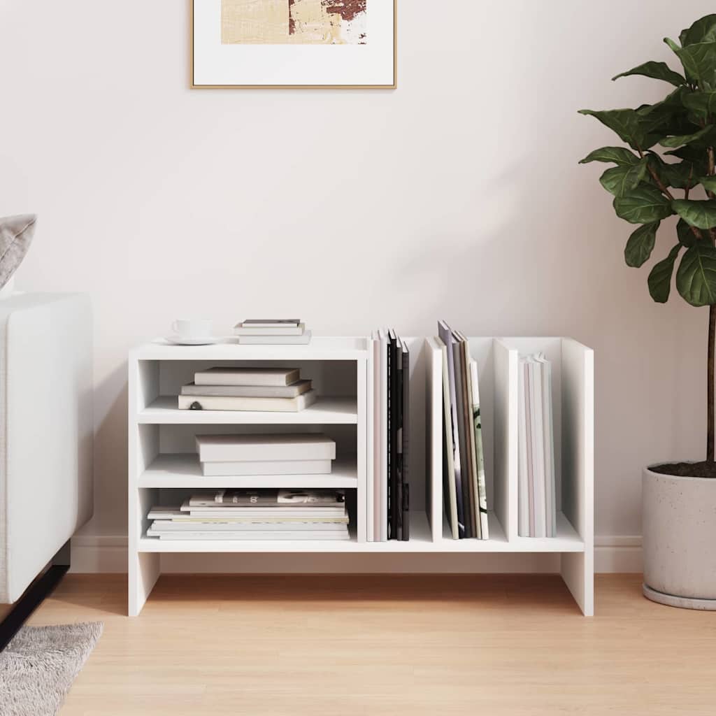 Dulap pentru discuri de vinil cu raft Alb 78,5 x 35 x 45 cm — imaginea 5