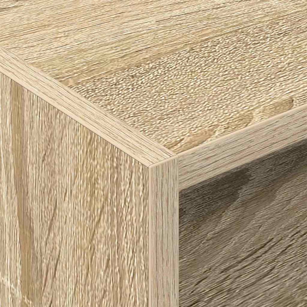 Dulap pentru discuri de vinil Stejar Sonoma 78,5 x 35 x 45 cm — imaginea 9