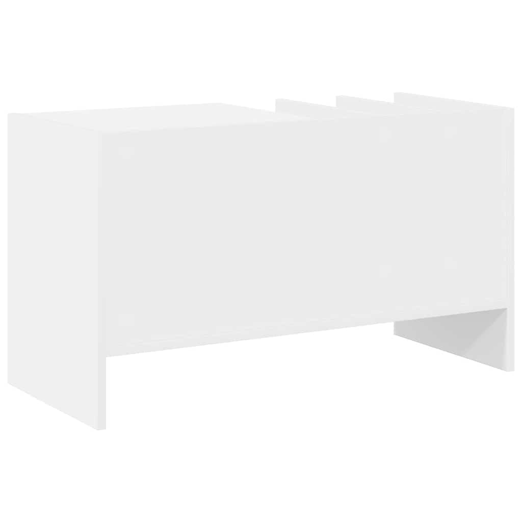 Dulap pentru discuri de vinil cu raft Alb 78,5 x 35 x 45 cm — imaginea 8