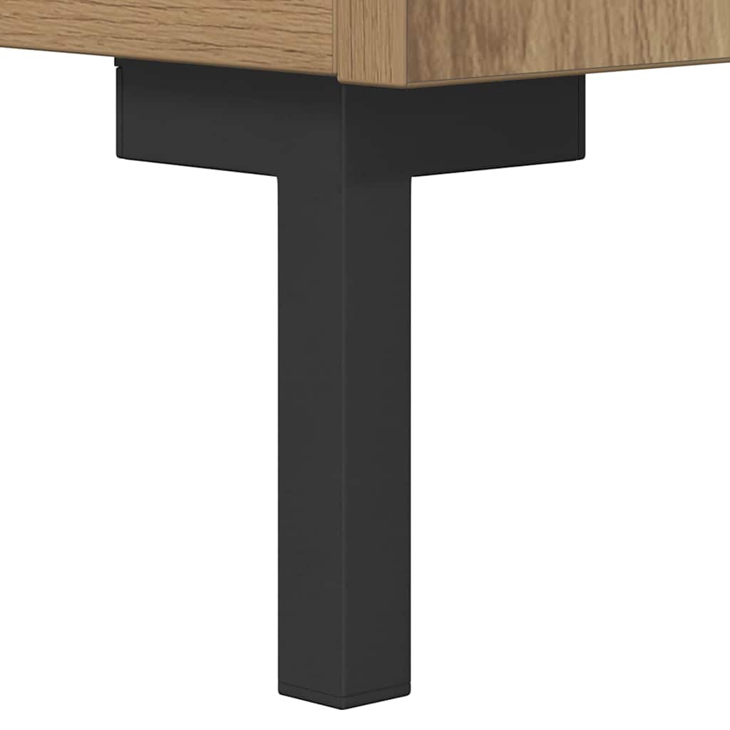 Noptiera Stejar Artizanal 40 x 40 x 66 cm Lemn compozit — imaginea 12