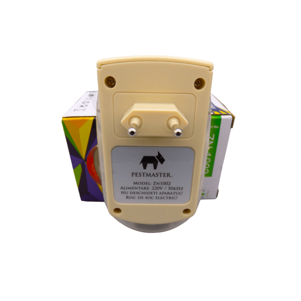 Pestmaster ZN1002 – Aparat cu ultrasunete si unde electromagnetice impotriva rozatoarelor si insectelor taratoare — imaginea 2