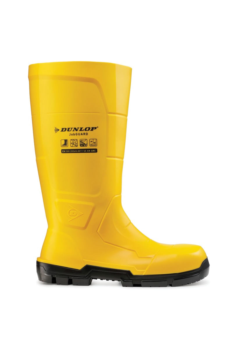 Cizme de lucru S5 Dunlop JobGuard Full Safety galben NA2JF01 – Bombeu otel, talpa SRC — imaginea 7