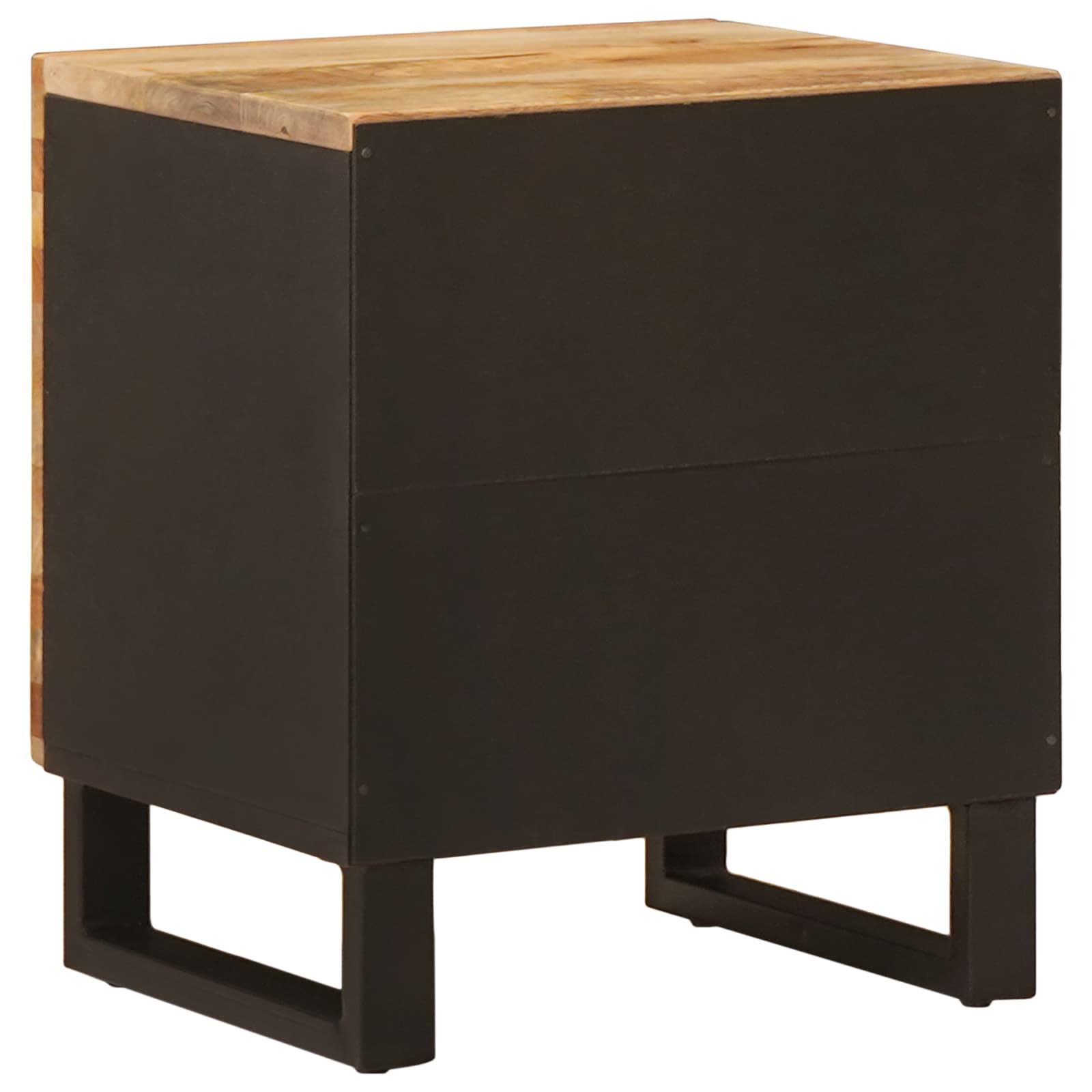 Dulap de noapte Maro 40 x 33,5 x 46 cm Lemn de mango solid — imaginea 5