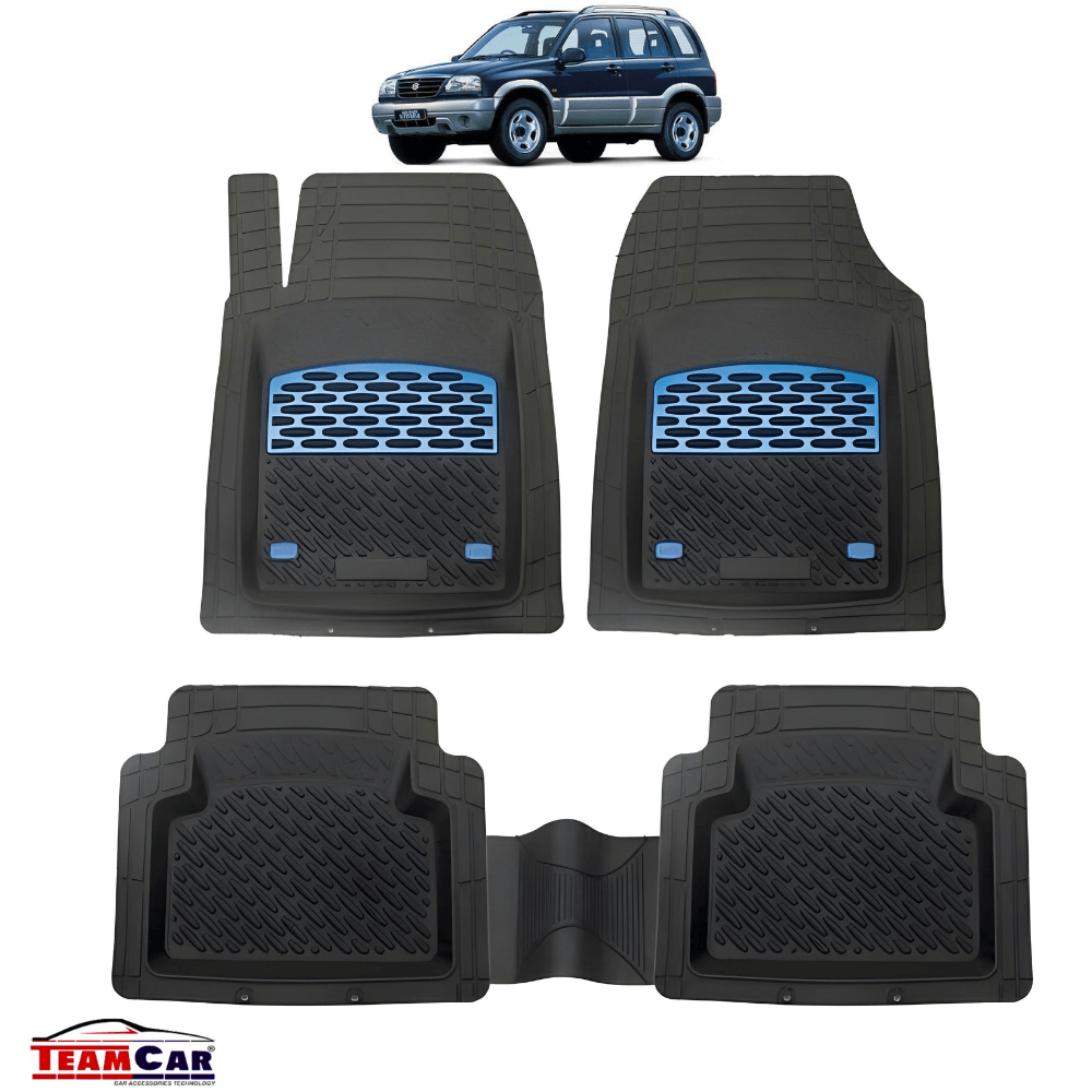 Suzuki Grand Vitara 1 Covorase Auto TeamCar® Tip Tavita Compatibile (1998–2005) - Suv Blue - imagine 5